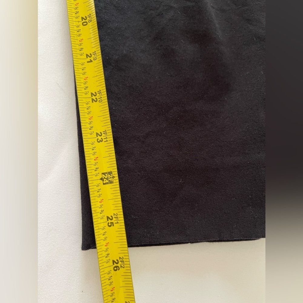 Everlane The Side-Zip Stretch Cotton Pant black  Work Pants - Picture 11 of 11
